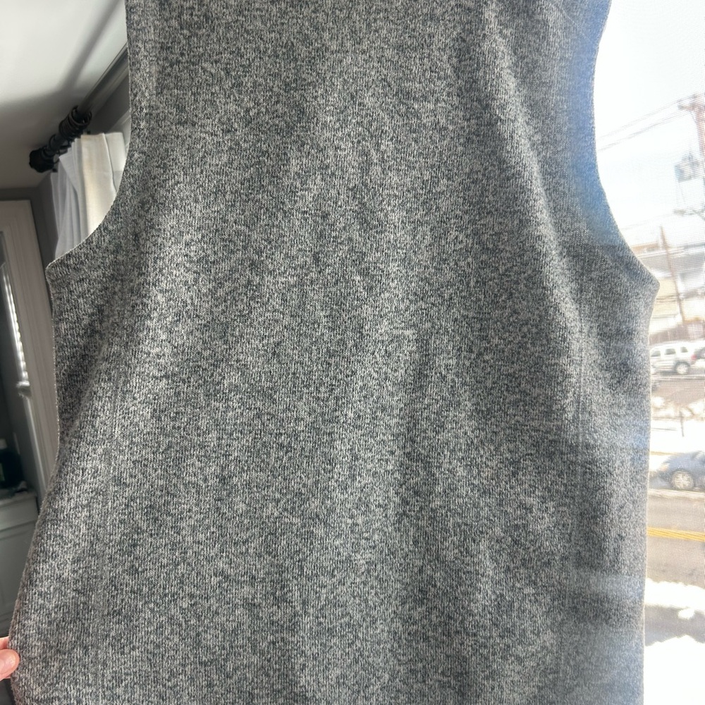 Patagonia Heather Gray Knit Vest - Picture 5 of 6